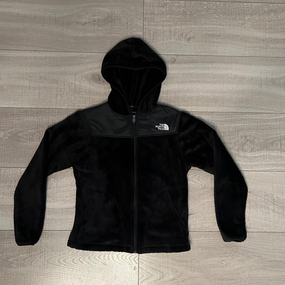 The North Face Women's Oso Black Fleece Full Zip Hoodie Jacket Sz: Small